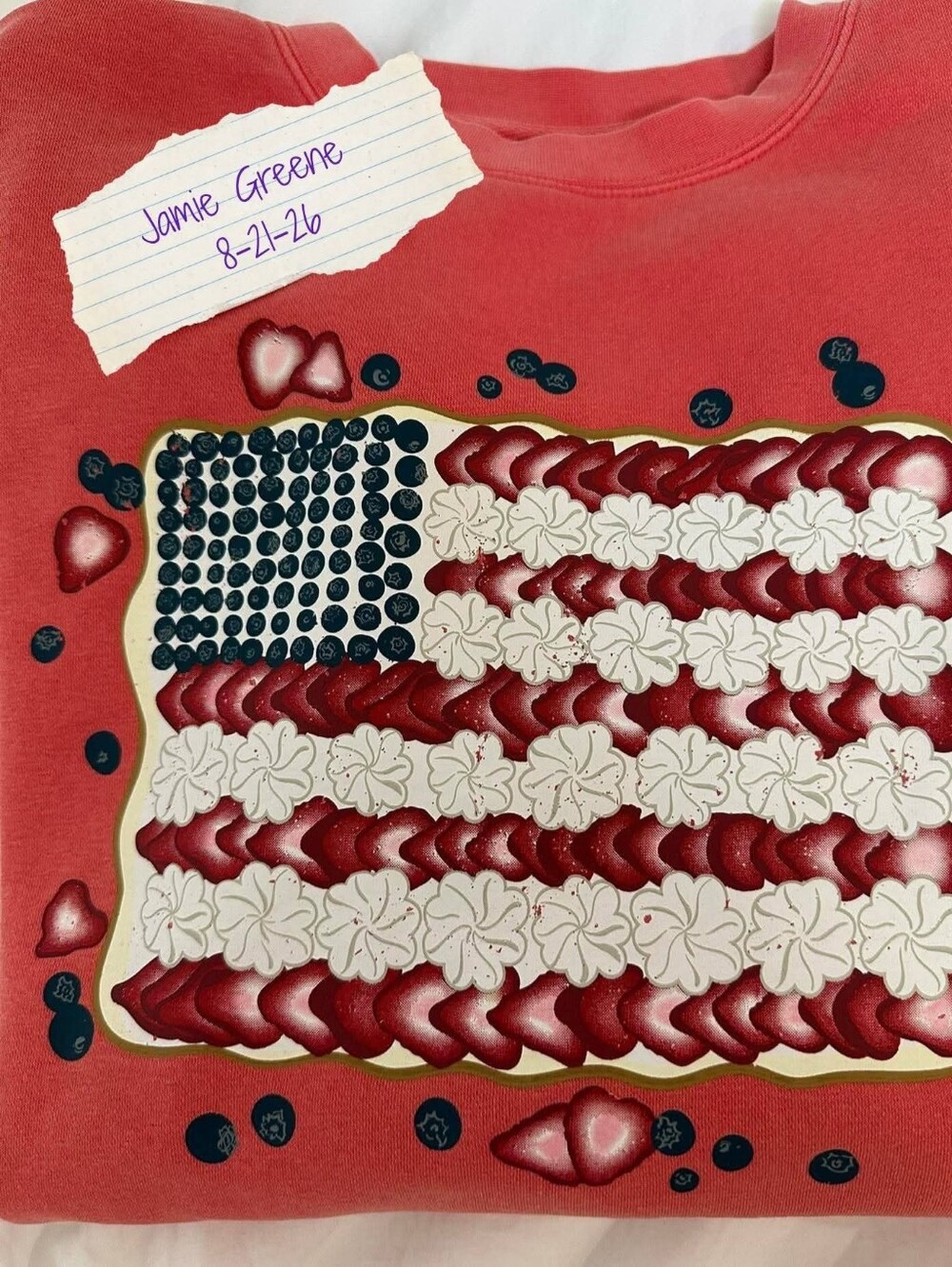 Living Fully Sweatshirt - Sweet Land Of Liberty